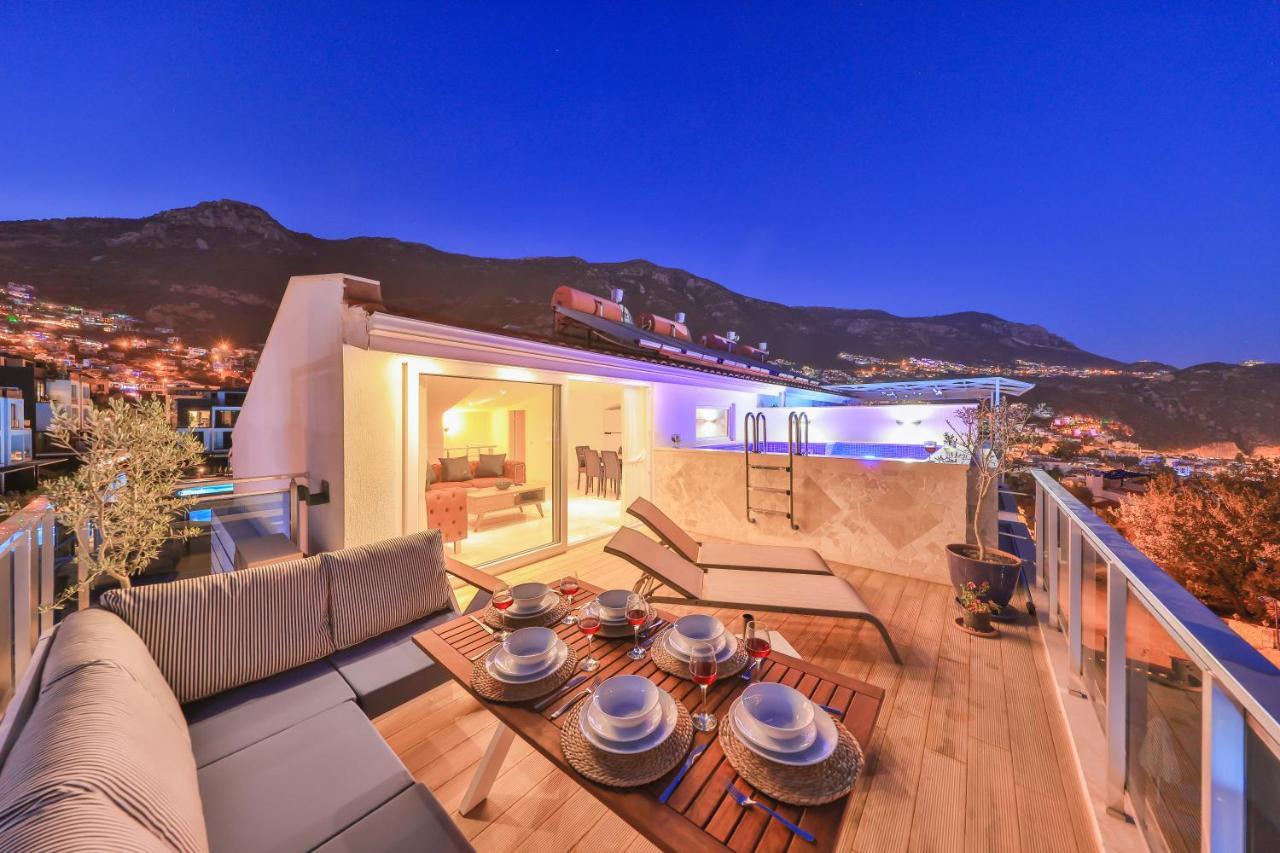 Olive View Penthouse Apartment Kalkan Exterior foto